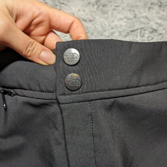 The North Face Black Ski Snowboard Pants Snow Apex Soft Shell Large - Picture 6 of 9
